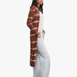 MANGO • Tie-Dye Long Cardigan • Women’s